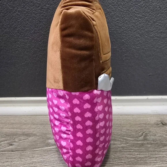 Brown and Pink Stuffed Animal Chocolate Bar - Picture 3 of 7